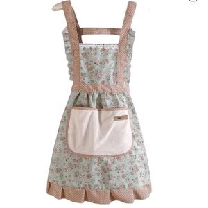 SPRING FLORAL APRON VINTAGE INSPIRED